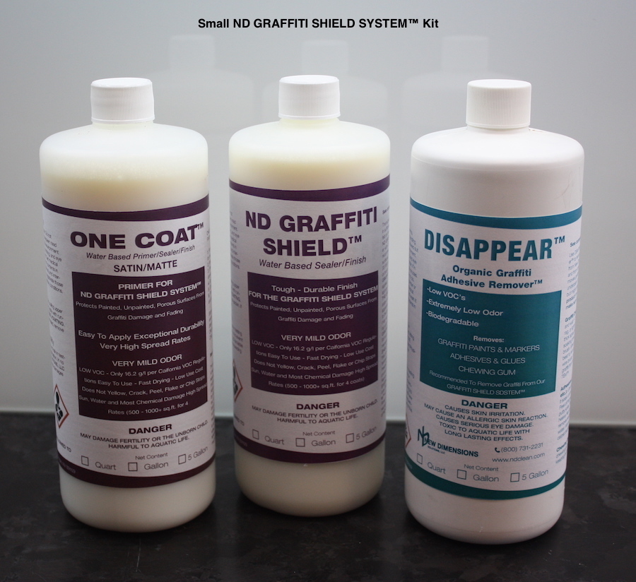 ND Graffiti Shield protective coating by Barkah Barcor Ltd.